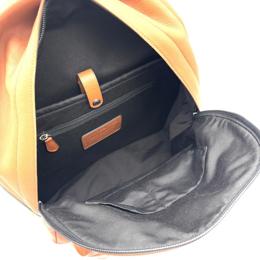 極美品 コーチ COACH リュックサック バックパック 型押しロゴ A4 大