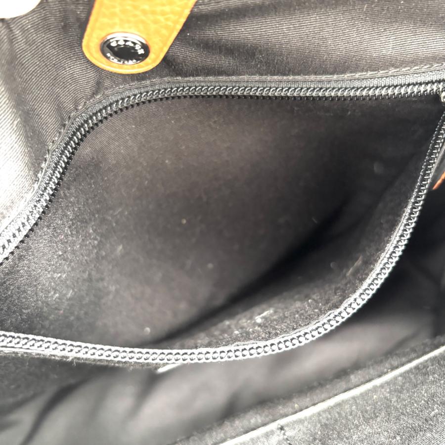 極美品 コーチ COACH リュックサック バックパック 型押しロゴ A4 大