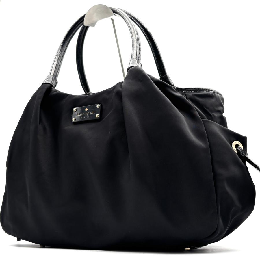 Kate Spade ケイトスペード ナイロン ギャザー ハンドバッグ トート