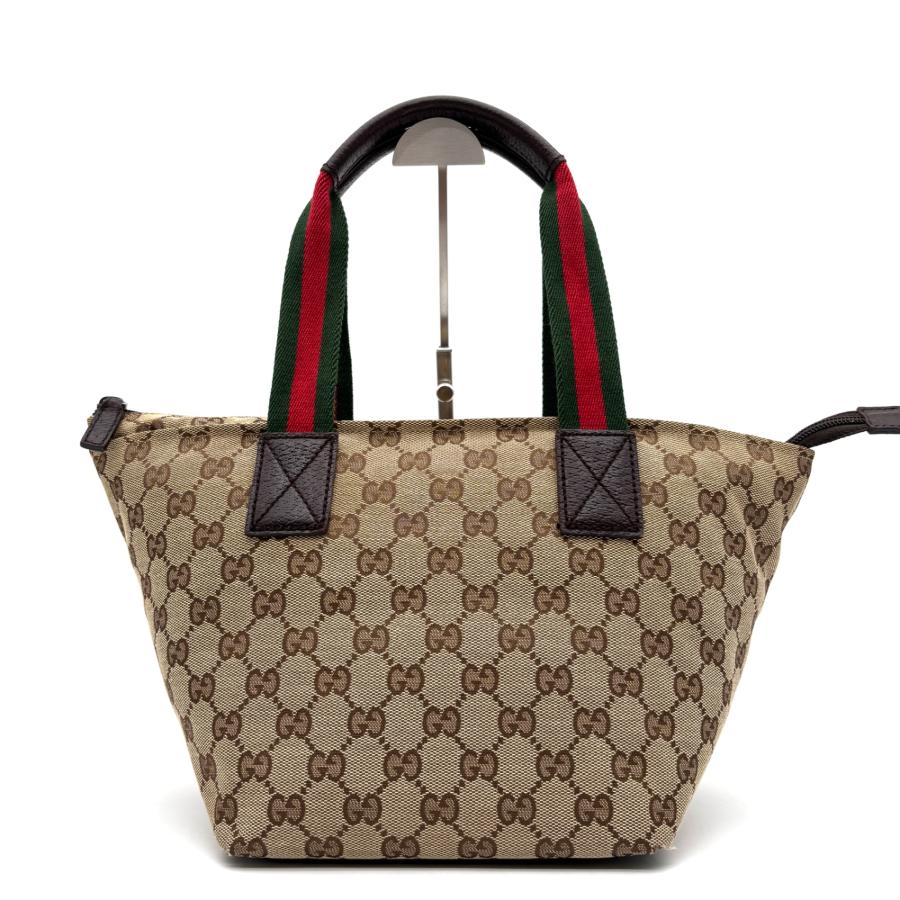 グッチ GUCCI GGキャンバス シェリーライン ハンドバッグ トートバッグ