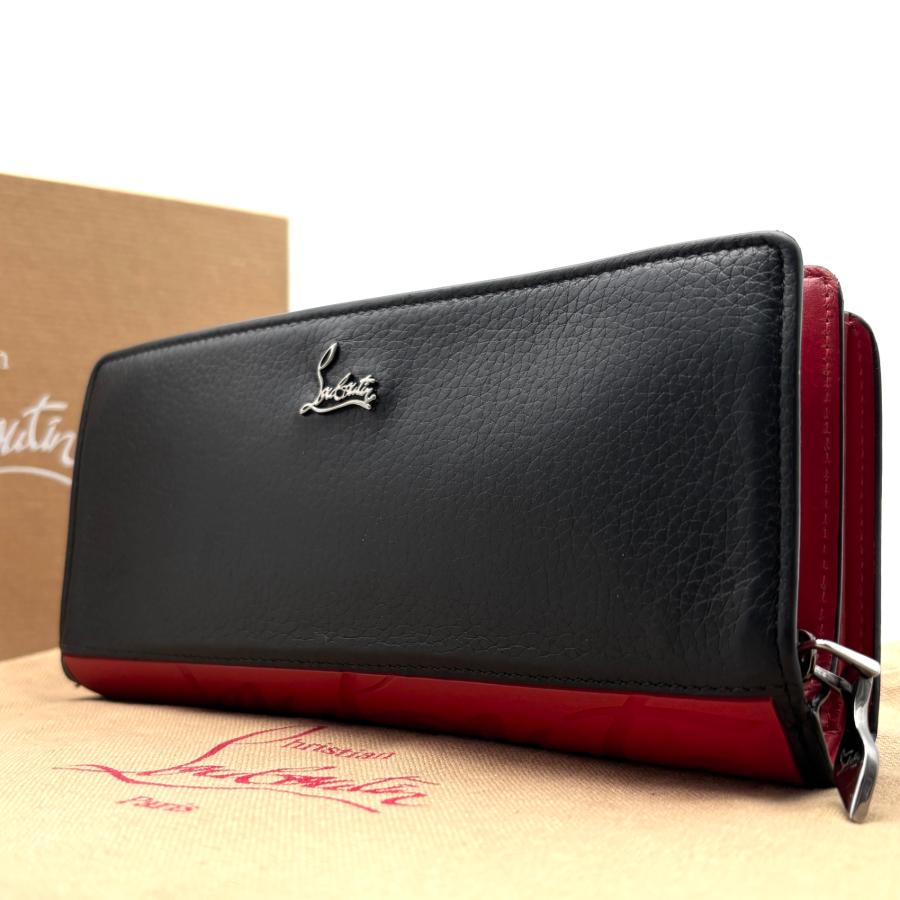 クリスチャンルブタン Christian Louboutin ラウンドファスナー 長財布 