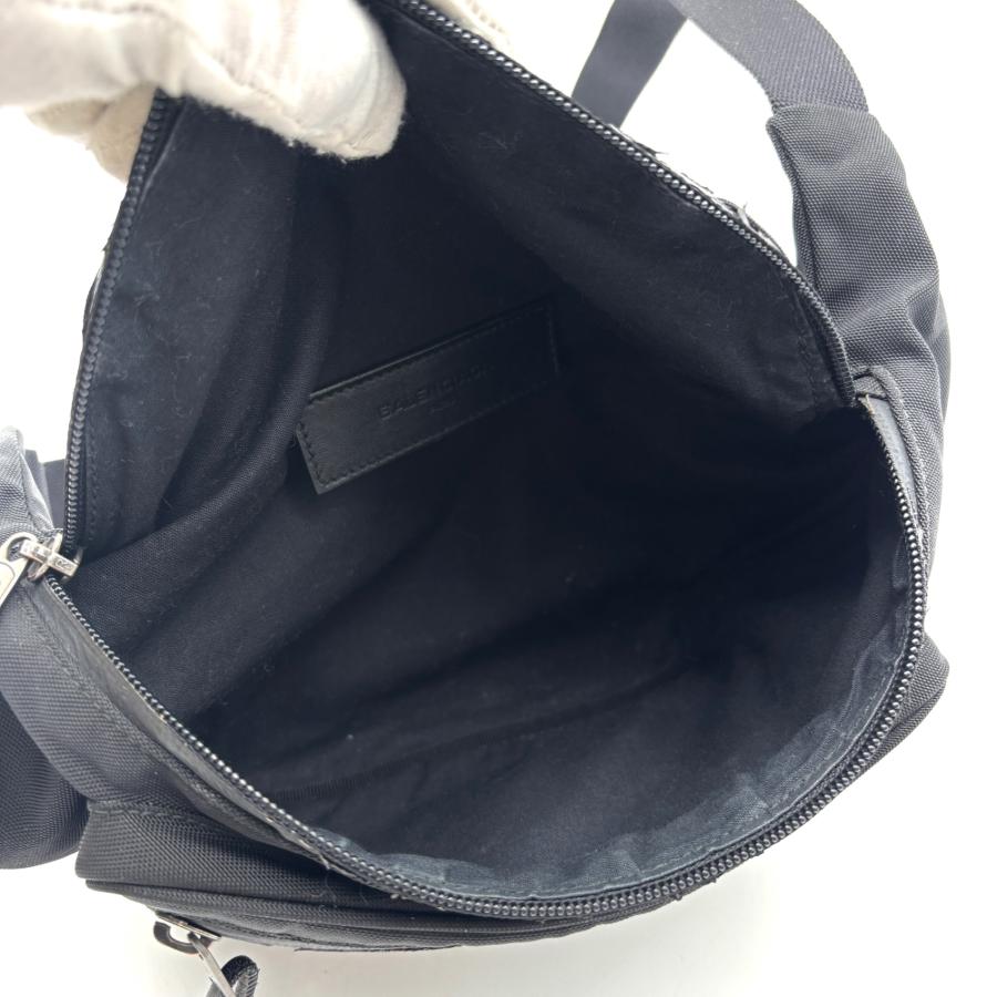 バレンシアガ ボディバッグ ブラック バレンシアガ BALENCIAGA エクスプローラー ウエストバッグ ボディ
