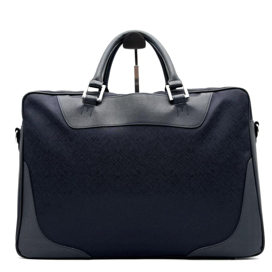 ペッレモルビダ　キャピターノ 2way　ビジネスバッグ　サフィアーノ 紺 茶 ペッレモルビダ PELLE MORBIDA キャピターノ ビジネスバッグ ブリーフ