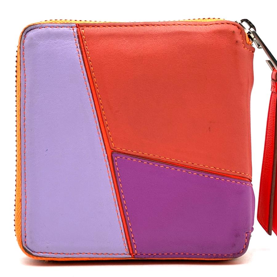 LOEWE ロエベ パズル スクエア ジップ ウォレット 二つ折り財布