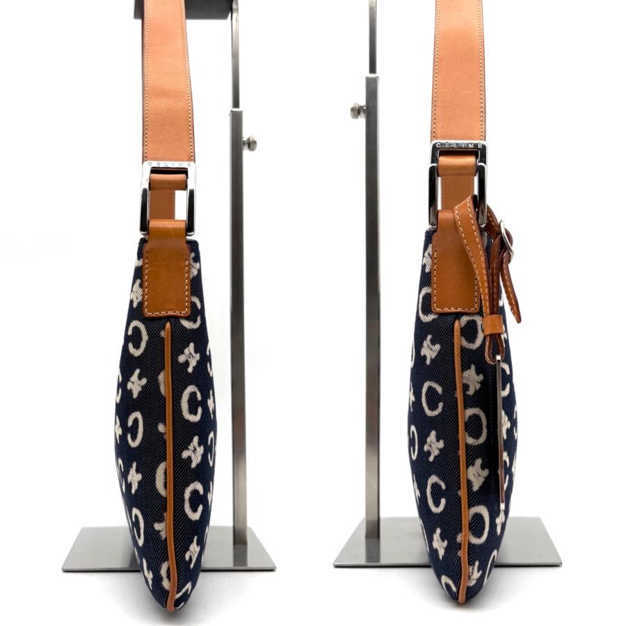 セリーヌ CELINE Cマカダム トリオンフ ワンショルダーバッグ ホーボー