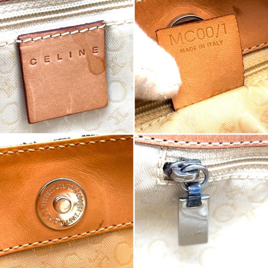 セリーヌ CELINE Cマカダム トリオンフ ワンショルダーバッグ ホーボー