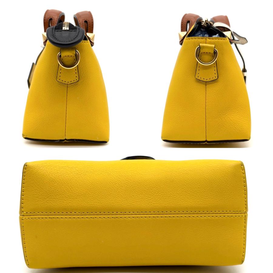 FENDI バイザウェイ イエロー イエローミニレザーバッグ - Fendi 