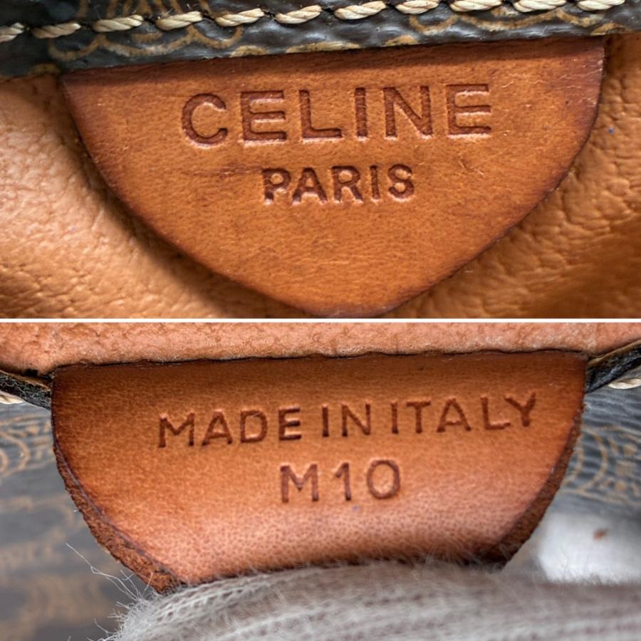 CELINE セリーヌ ショルダーバッグ マカダム トリオンフ ヴィンテージ