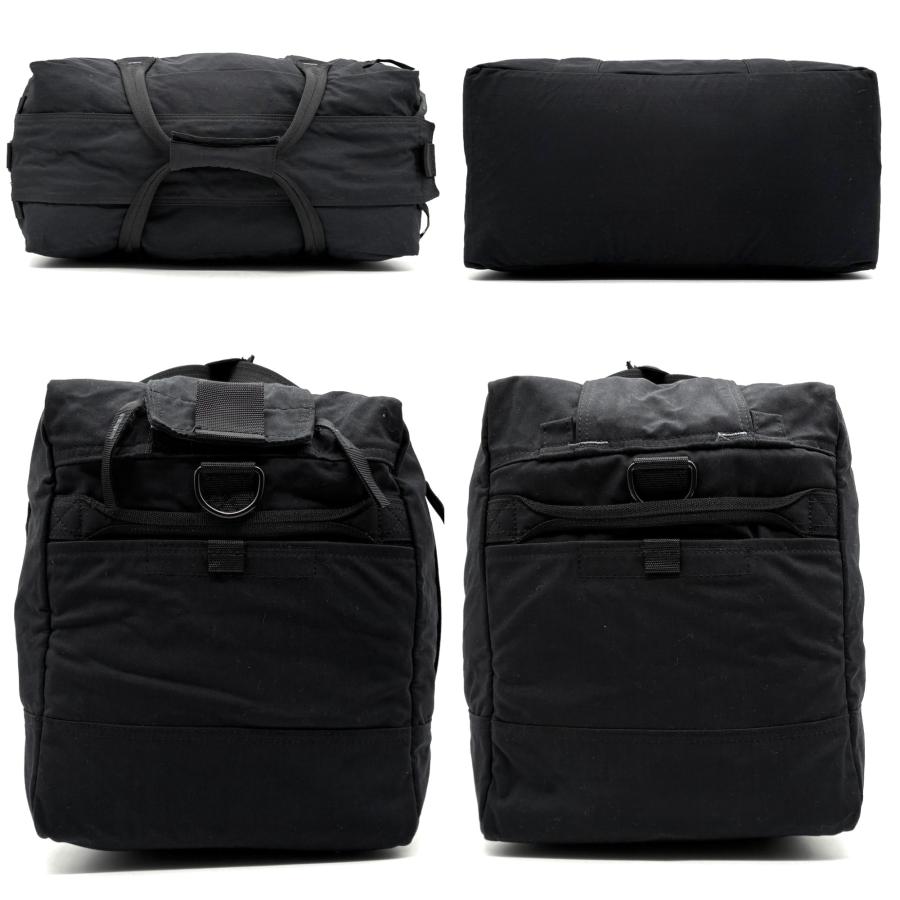 美品 PORTER ポーター 2WAY ボストンバッグ ダッフルバッグ キャンバス ナイロン ブラック 黒 大容量 旅行 出張 トラベル A4収納 夏休み 帰省_3