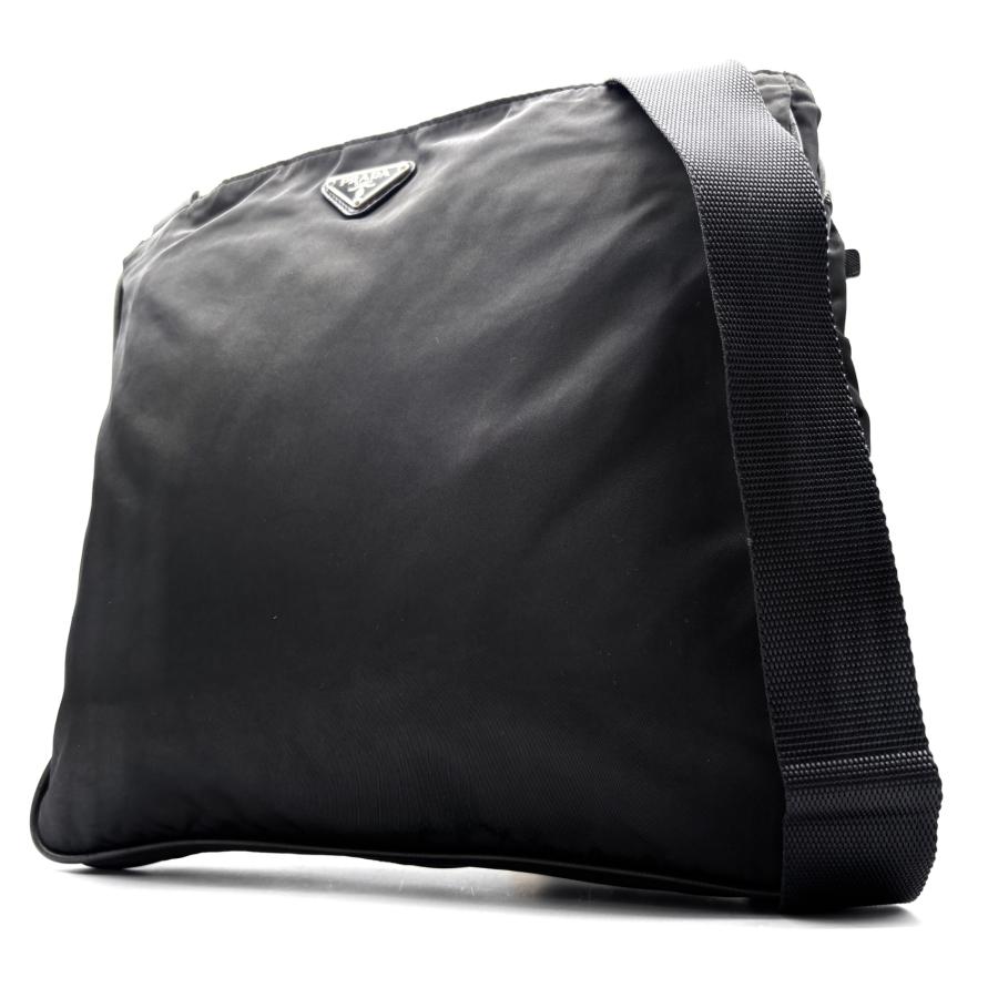 美品】PRADA プラダ ショルダーバッグ テスート ナイロン ブラック 黒 