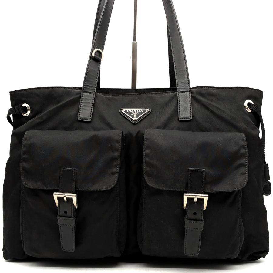 プラダ PRADA テスート ナイロン トートバッグ ボストンバッグ
