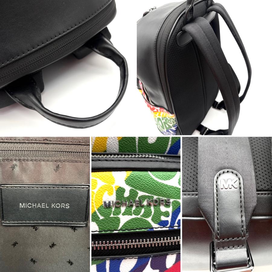 MICHAEL KORS ロゴリュック　バックパック マイケルコース Michael Kors ロゴ 総柄 バックパック リュックサック