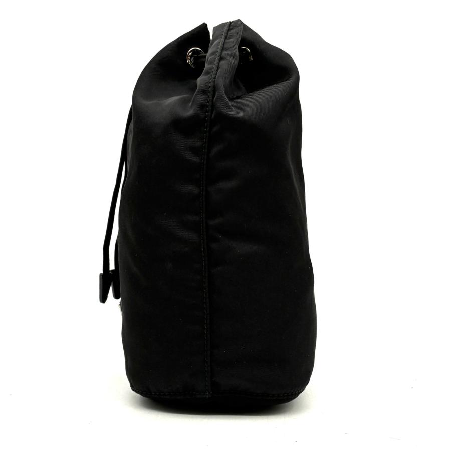 極美品 近代モデル プラダ PRADA 巾着 ポーチ 1NA369 三角ロゴ
