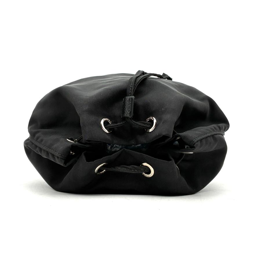 極美品 近代モデル プラダ PRADA 巾着 ポーチ 1NA369 三角ロゴ