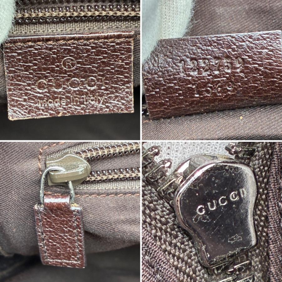 GUCCI グッチ GGキャンバス ショルダーバッグ スクエア キャンバス