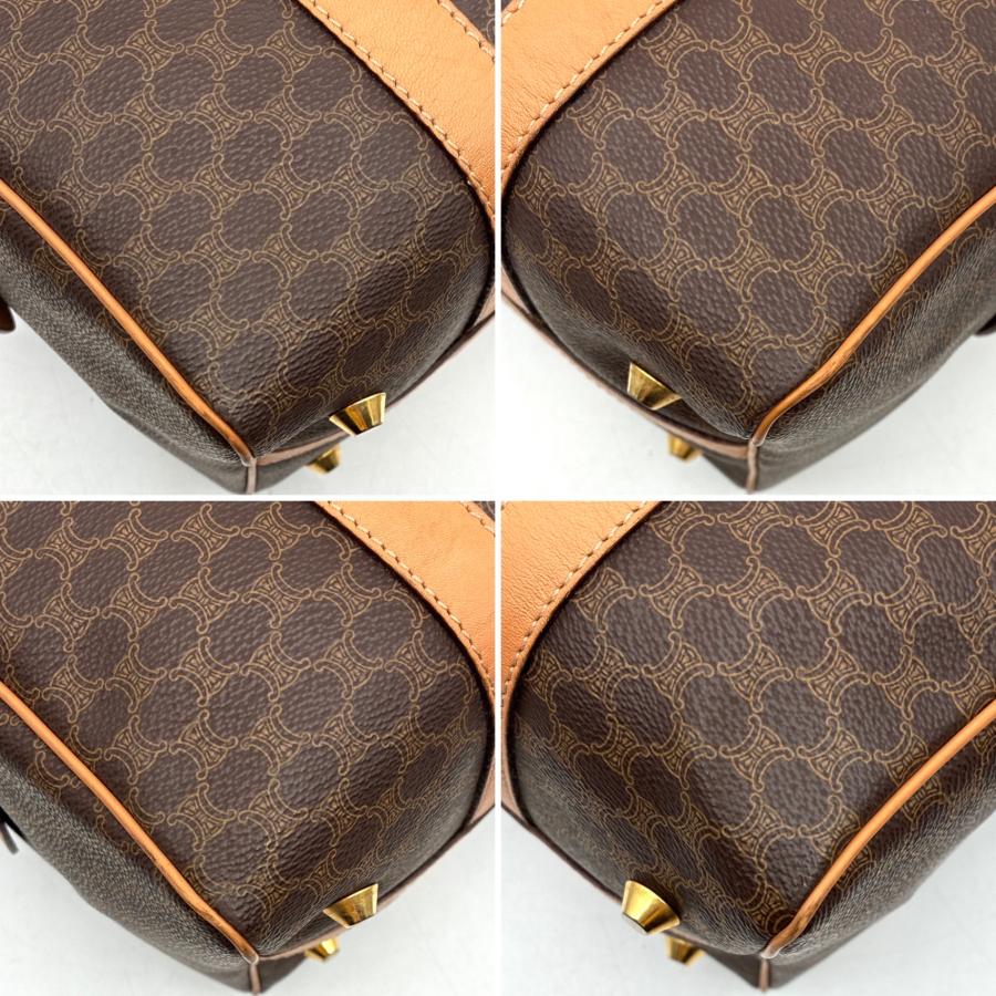 セリーヌ CELINE マカダム トリオンフ ミニボストンバッグ