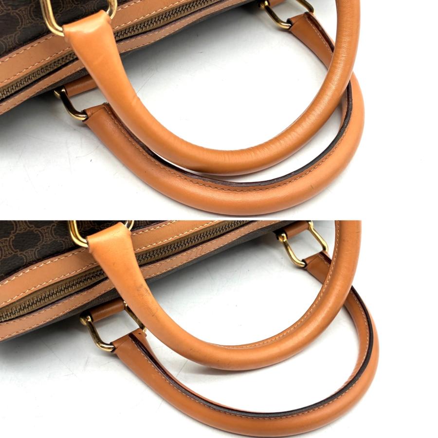 セリーヌ CELINE マカダム トリオンフ ミニボストンバッグ