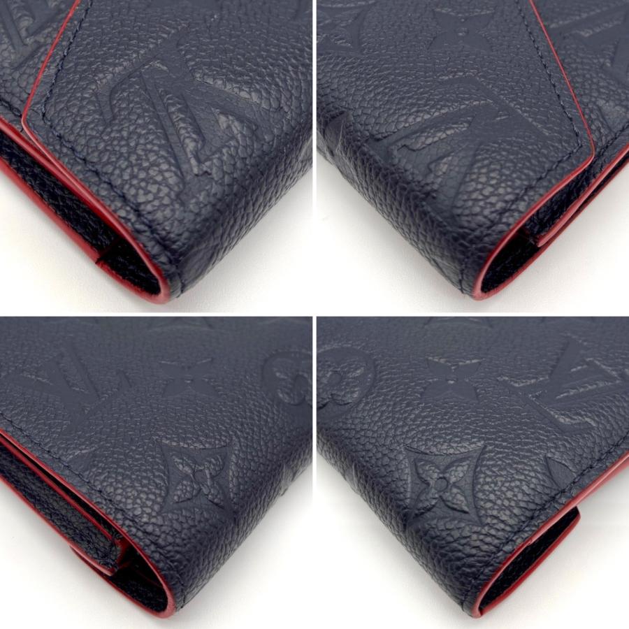 【極美品】ルイヴィトン マリーヌルージュ ポルトフォイユ ヴィクトリーヌ 財布 LOUIS VUITTON ルイヴィトン ポルトフォイユ ヴィクトリーヌ