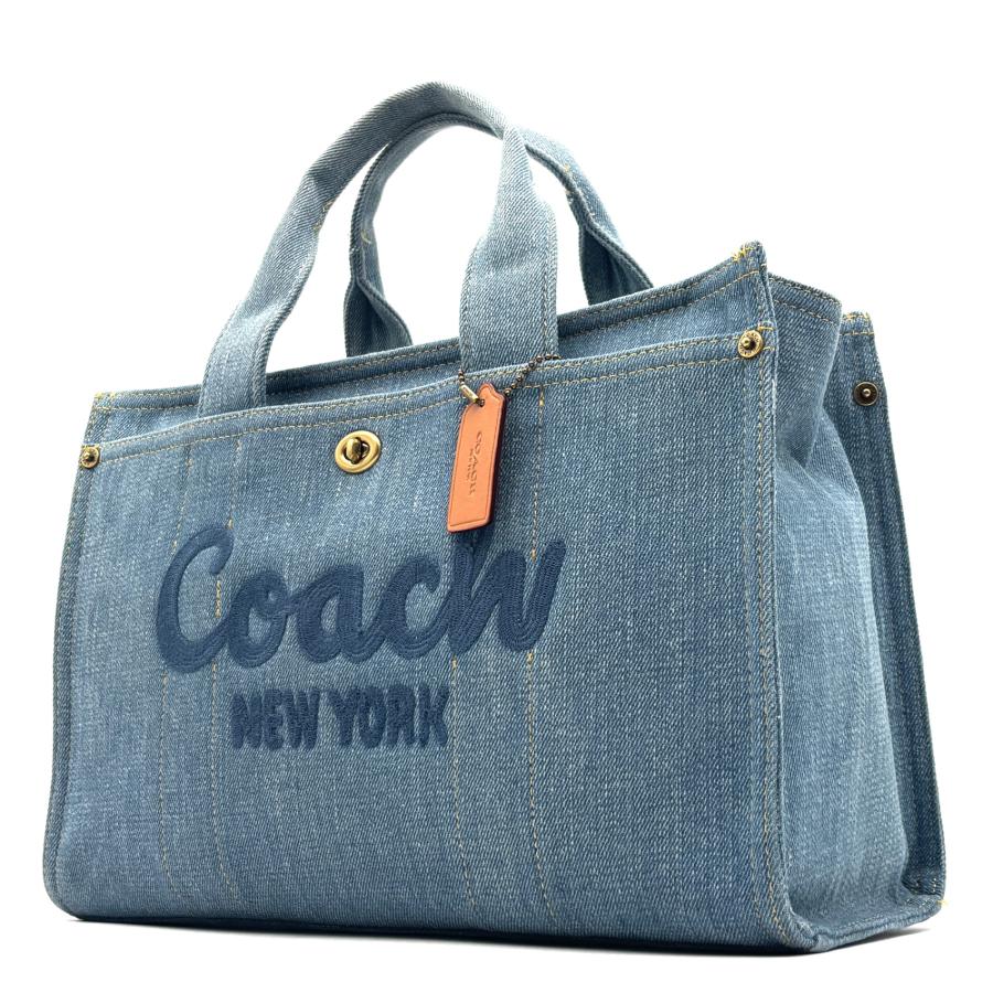 コーチ COACH カーゴトート トートバッグ 鞄 カバン ターンロック ロゴ