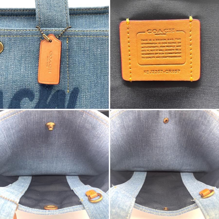 コーチ COACH カーゴトート トートバッグ 鞄 カバン ターンロック ロゴ