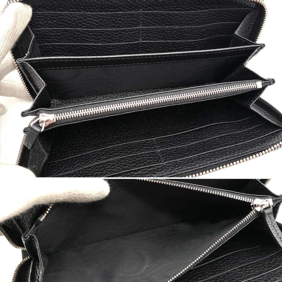 GUCCI グッチ ロゴ ジップアラウンドウォレット ラウンドファスナー 長