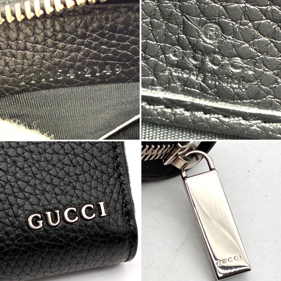 GUCCI グッチ ロゴ ジップアラウンドウォレット ラウンドファスナー 長