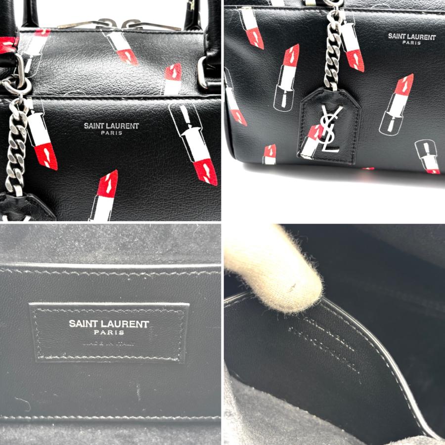 YVES SAINTLAURENT イヴサンローラン 2way ベイビーダッフル ミニ