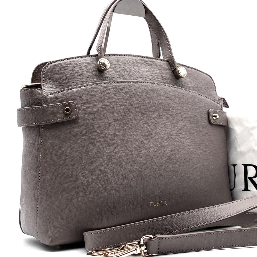 未使用に近い フルラ FURLA アガタ M 2way ハンドバッグ ショルダー 