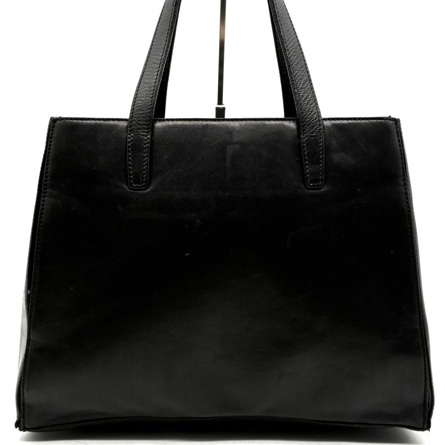 ロエベ LOEWE トートバッグ ハンドバッグ ブラック 黒 レザー 本革
