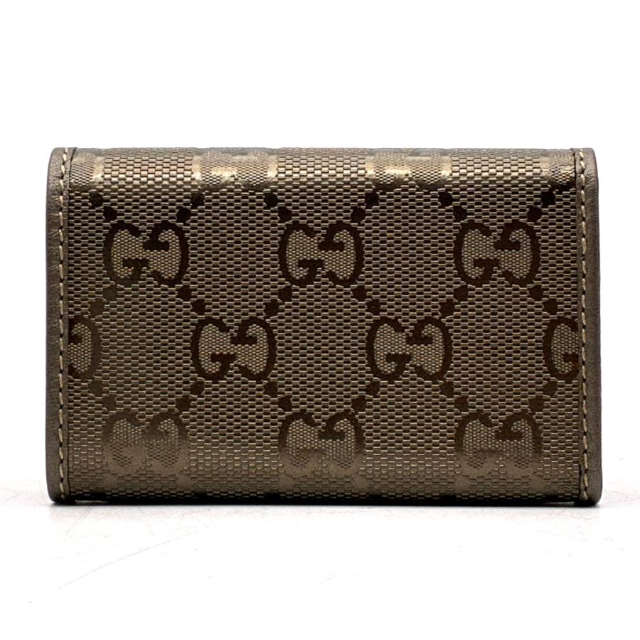 グッチ GUCCI GGインプリメ 6連 キーケース インターロッキング