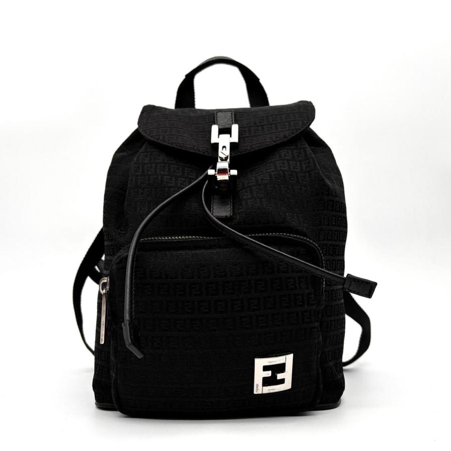 FENDI フェンディ ズッカ ミニリュック バックパック キャンバス