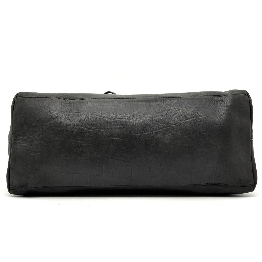 JIMMY CHOO ジミーチュウ ピムリコ トートバッグ クロコ型押し レザー ブラック 黒 スタースタッズ A4収納 大容量 人気 美品 旅行