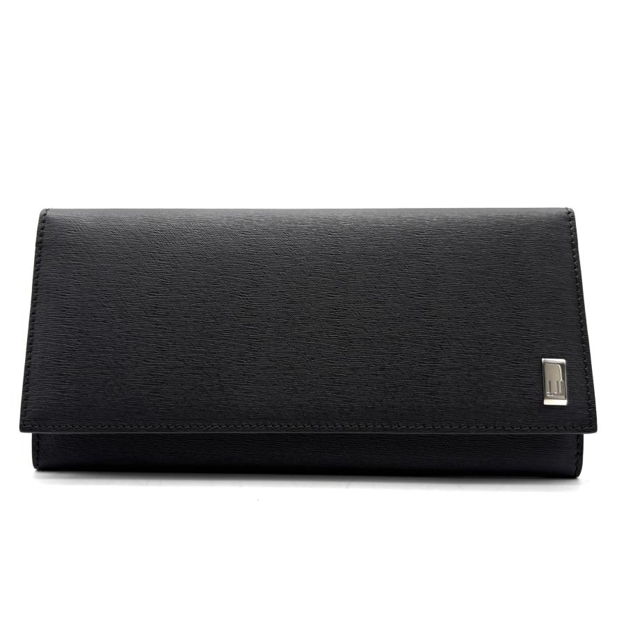 未使用保管品 廃盤 ダンヒル dunhill 二つ折り 長財布 フラップ ロング