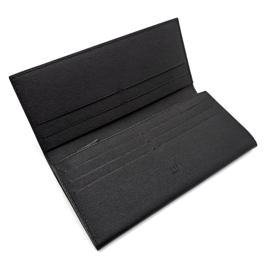 未使用 ダンヒル 長財布 L2W210V 未使用保管品 廃盤 ダンヒル dunhill 二つ折り 長財布 フラップ ロング