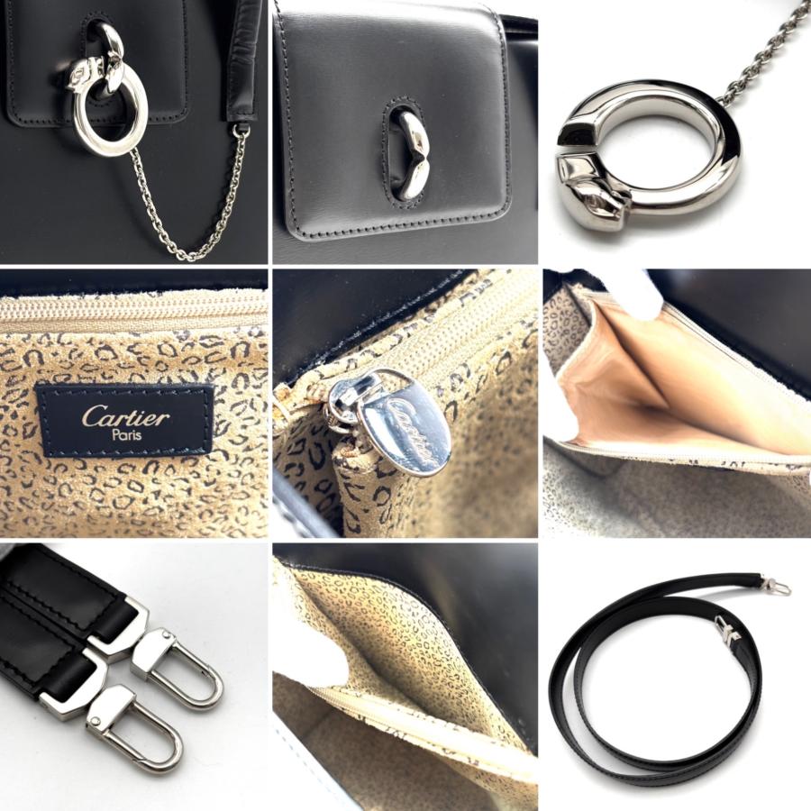 極美品 カルティエ Cartier パンテール 2way ハンドバッグ ショルダー