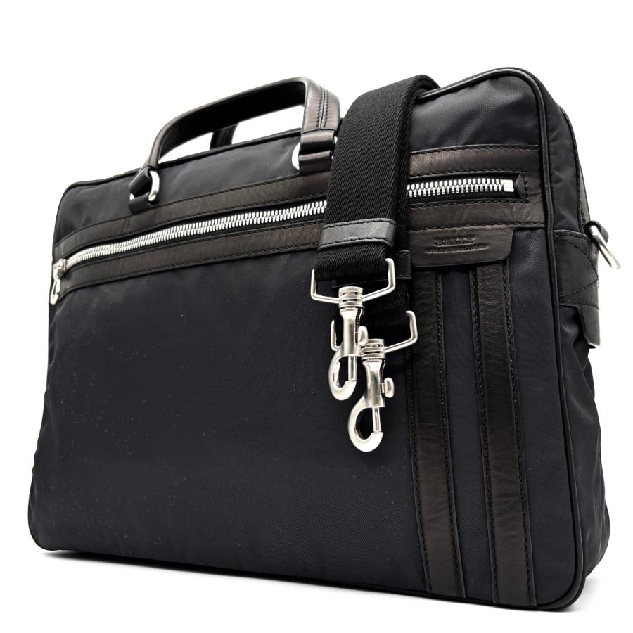 極美品✨バリー 2WAY ビジネスバッグ A4収納可 ブリーフケース ショルダー BALLY バリー 2way ビジネスバッグ ブリーフケース 大容量 多収納