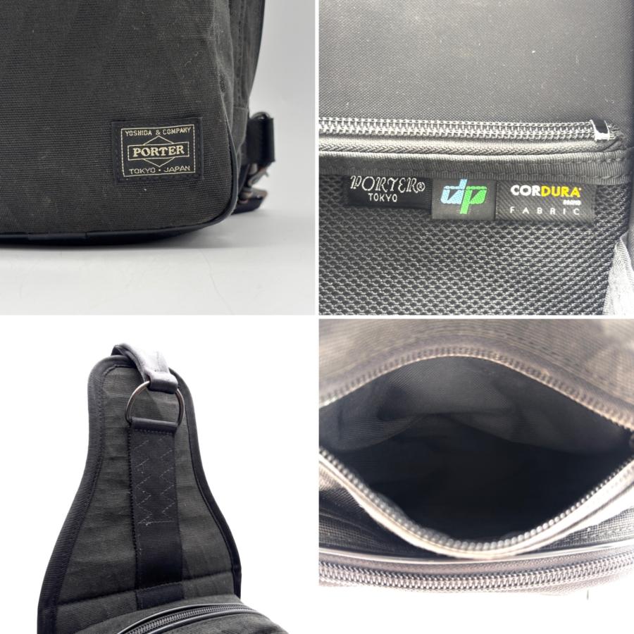 PORTER ポーター HYBRID ハイブリッド ボディバッグ ワンショルダーバッグ スリングバッグ カバン 鞄 斜めがけ クロスボディ ブラック 黒 737-17804_9