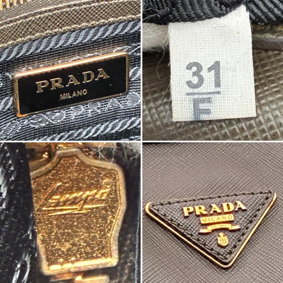 PRADA プラダ サフィアーノ 2WAY ミニボストン ハンドバッグ