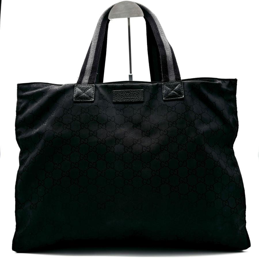 GUCCI グッチ トートバッグ ビジネスバッグ ロゴプレート GG 大容量