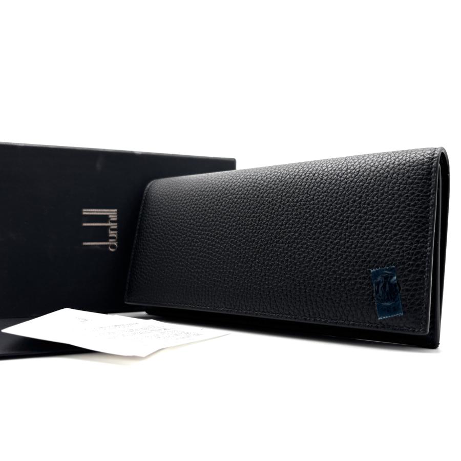 新品未使用✨　Dunhill　カドガン　長財布　二つ折り財布　ブラック　レザー ダンヒル dunhill カドガン 長財布 二つ折り ウォレット レザー 本革