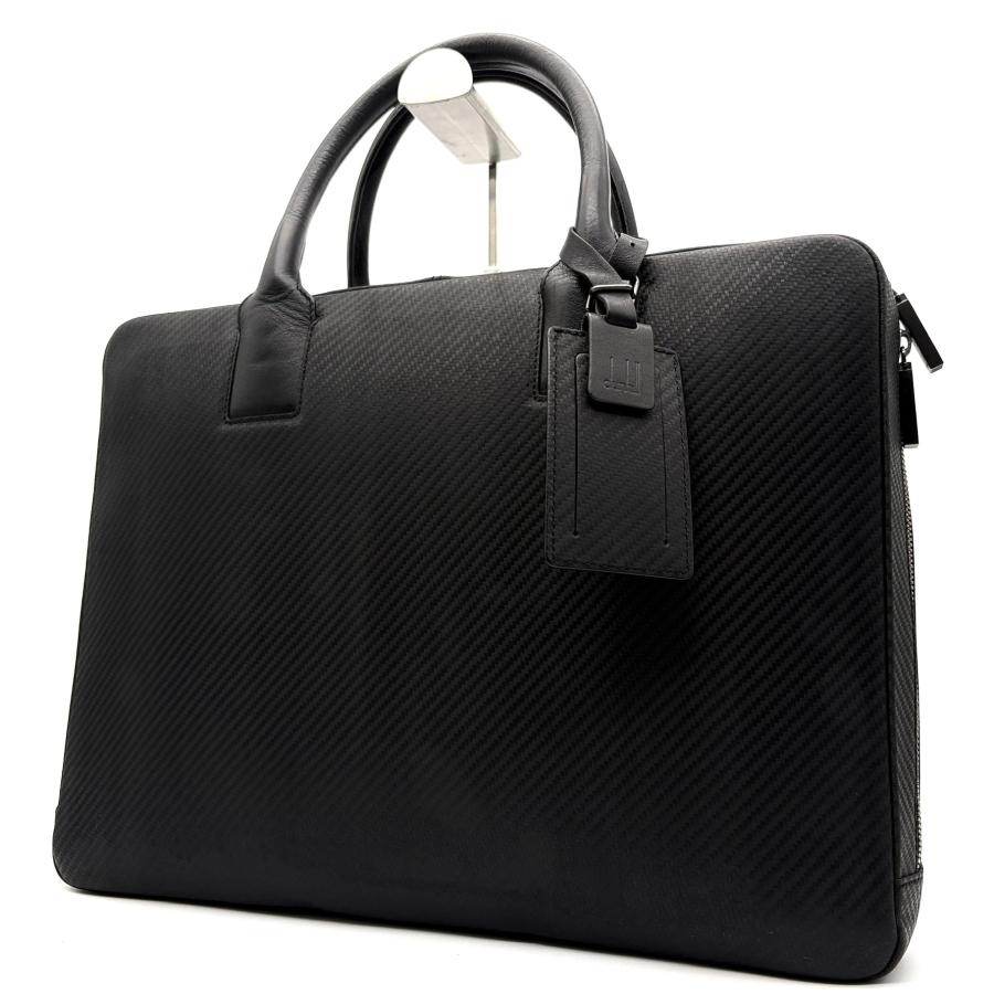 dunhill ダンヒル　シャーシ　ブリーフケース　カーボン　黒　ビジネスバッグ ダンヒル dunhill シャーシ ビジネスバッグ ブリーフケース ブラック