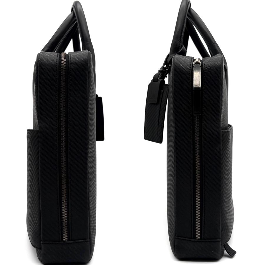 dunhill ダンヒル　シャーシ　ブリーフケース　カーボン　黒　ビジネスバッグ ダンヒル dunhill シャーシ ビジネスバッグ ブリーフケース ブラック