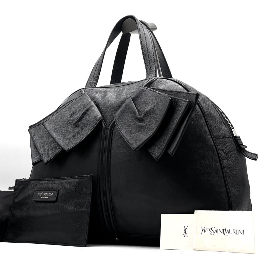イヴサンローラン YVES SAINT LAURENT トートバッグ ボストンバッグ 