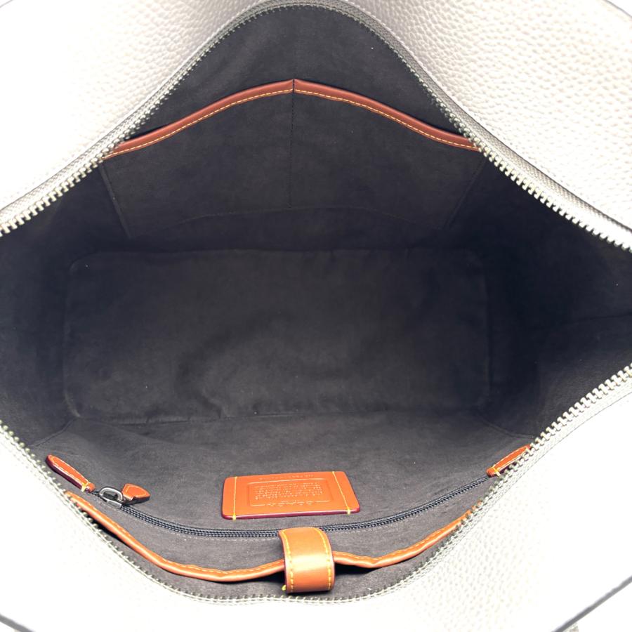 未使用級 コーチ COACH ゴッサム ジップトート ビジネスバッグ Cロゴ