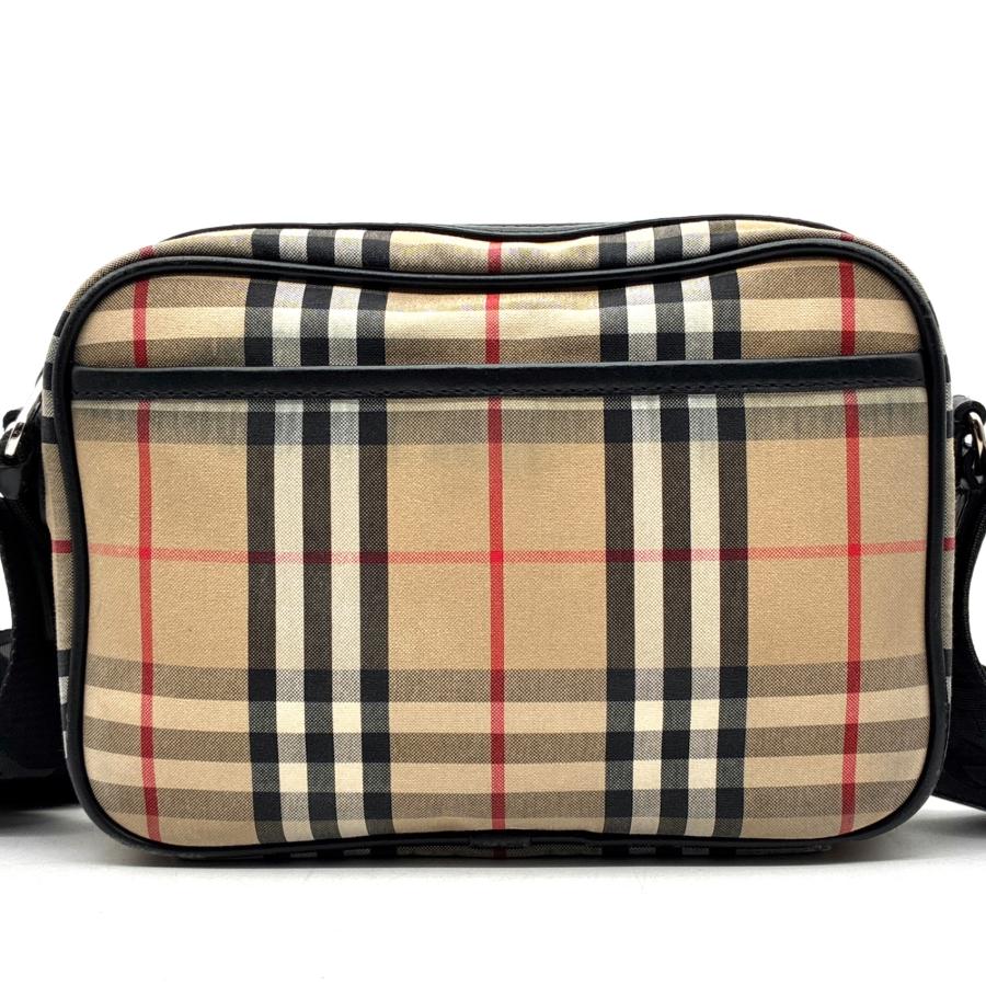バーバリー BURBERRY ショルダー カメラバッグ ノバチェック 斜め掛け