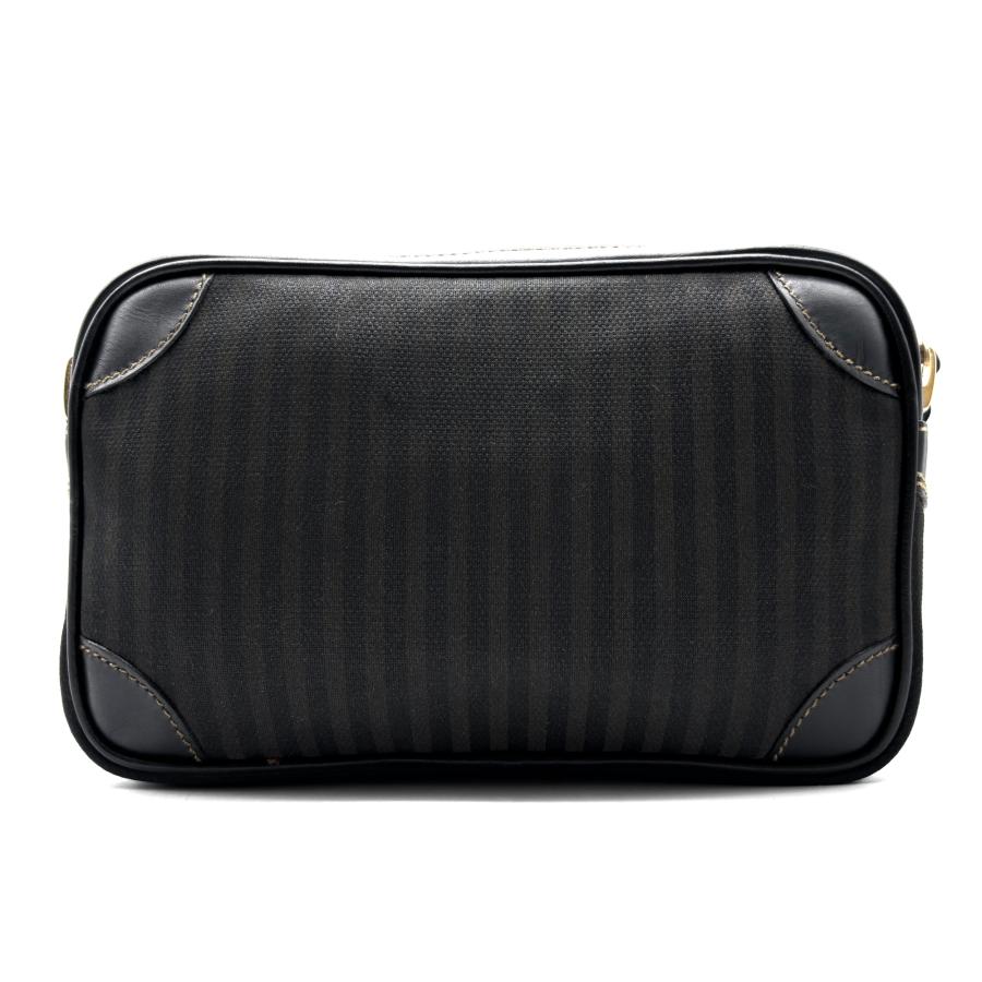 フェンディ FENDI ペカン ショルダーバッグ カメラバッグ PVC レザー