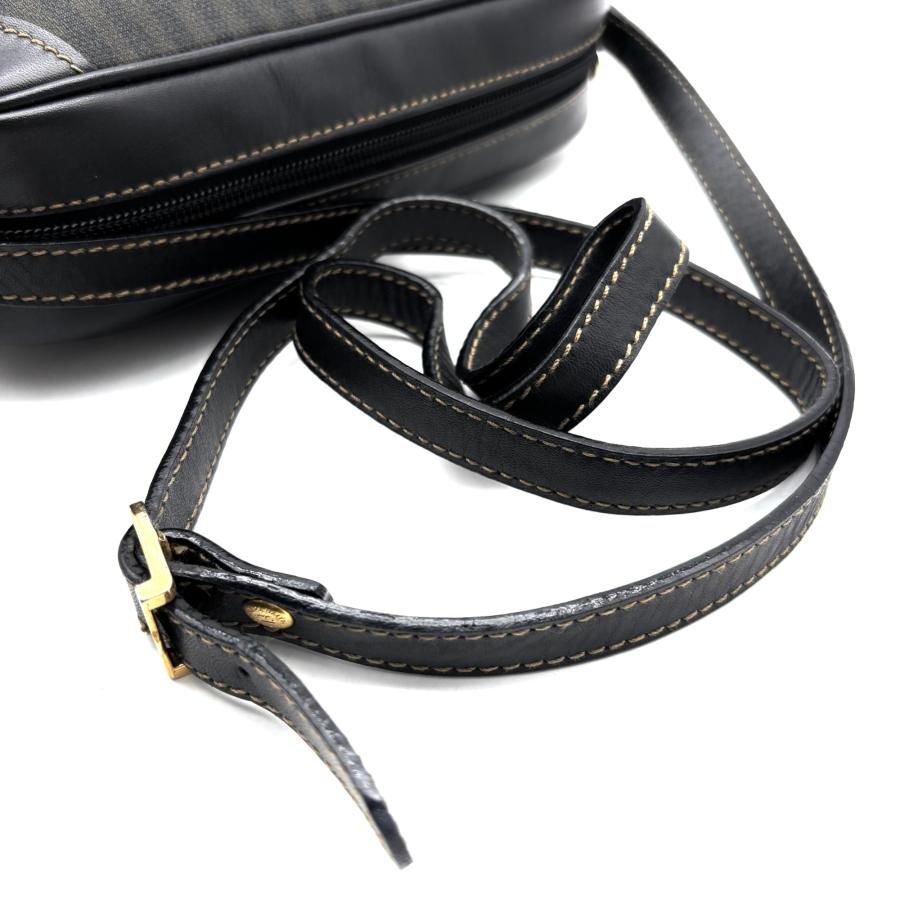 フェンディ FENDI ペカン ショルダーバッグ カメラバッグ PVC レザー