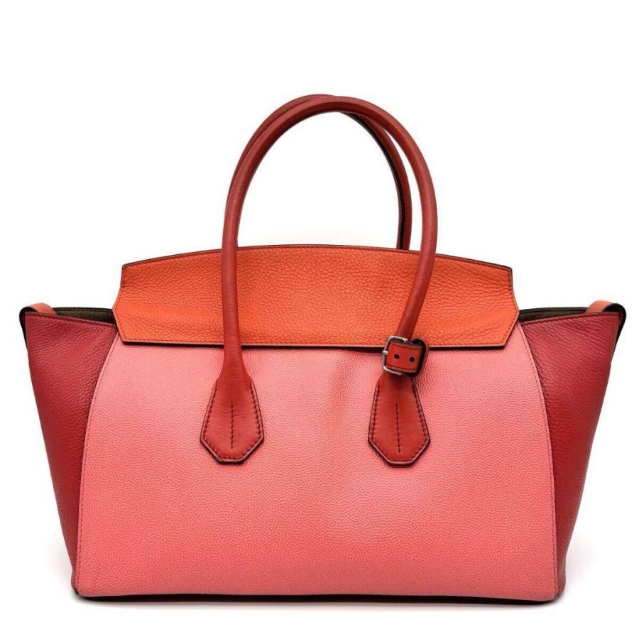 BALLY レザー トートバッグ ソメ　オレンジ BALLY バリー SOMMET ソメット ハンド トートバッグ レザー A4可 バイ