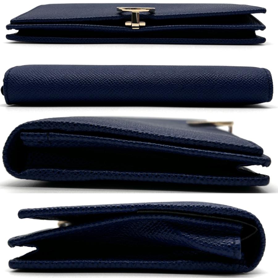 未使用級 RFIDモデル BVLGARI ブルガリ 長財布 ロゴマニア クリップ