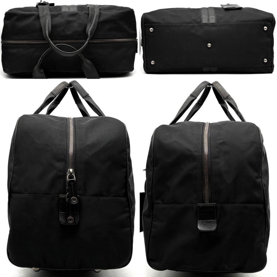 ✨極美品✨トッズ セアー 2way ショルダーバッグ リュック ブラック シボ革 トッズ TODS 2way ボストンバッグ ショルダーバッグ ナイロン レザー